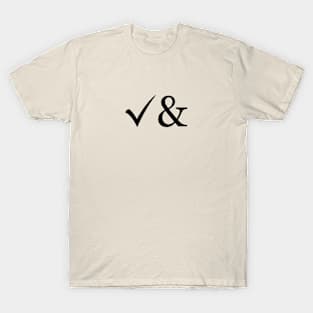 Yes, And - the key to creativity - symbols T-Shirt